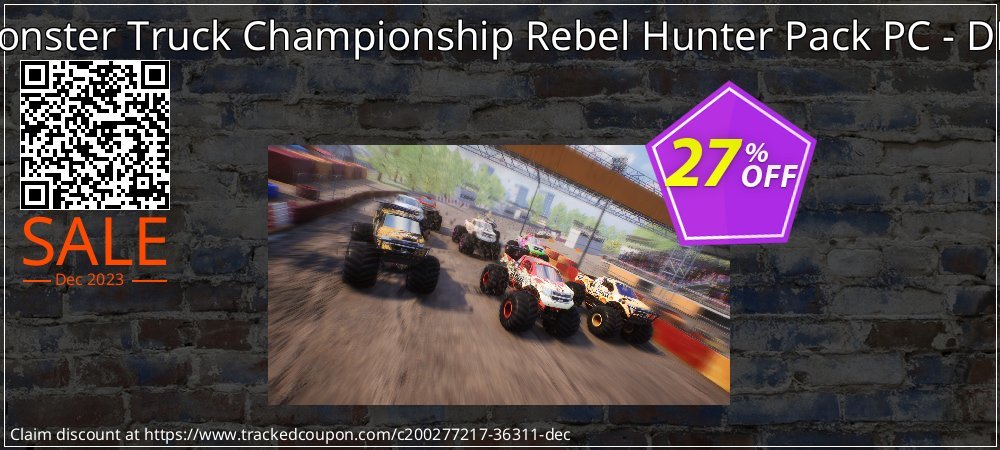 Monster Truck Championship Rebel Hunter Pack PC - DLC coupon on Palm Sunday discounts