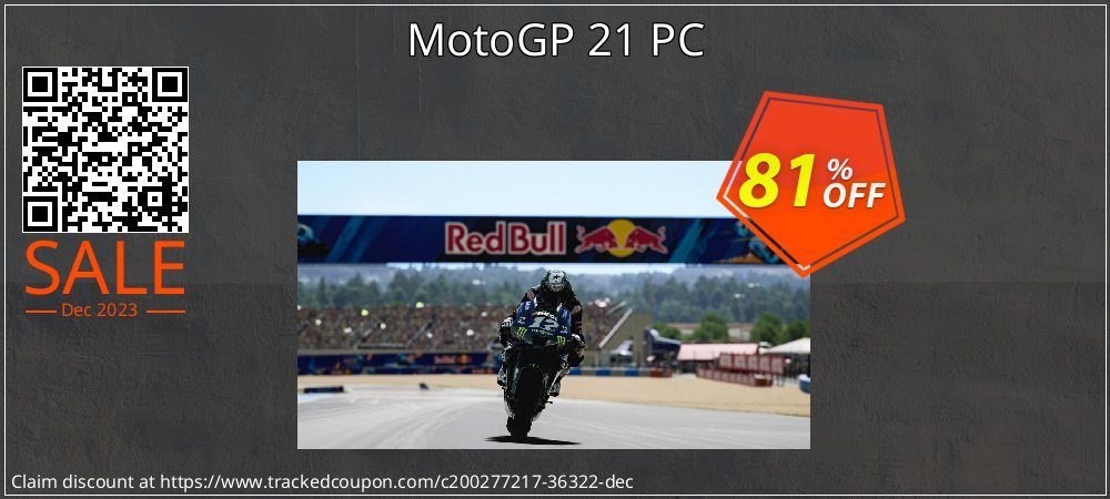 MotoGP 21 PC coupon on April Fools' Day deals