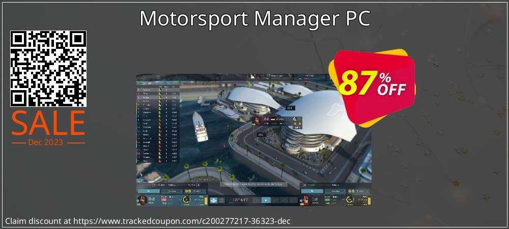 Motorsport Manager PC coupon on Constitution Memorial Day discount