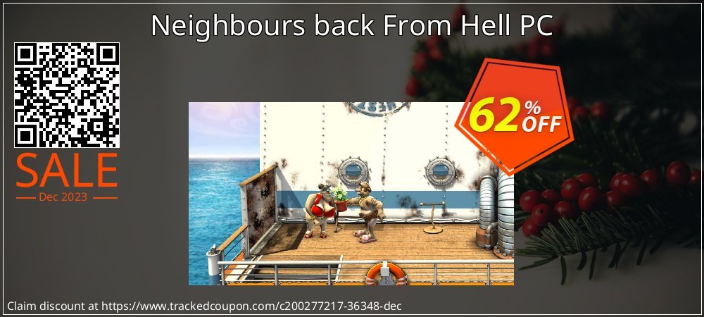 Neighbours back From Hell PC coupon on National Pizza Party Day deals