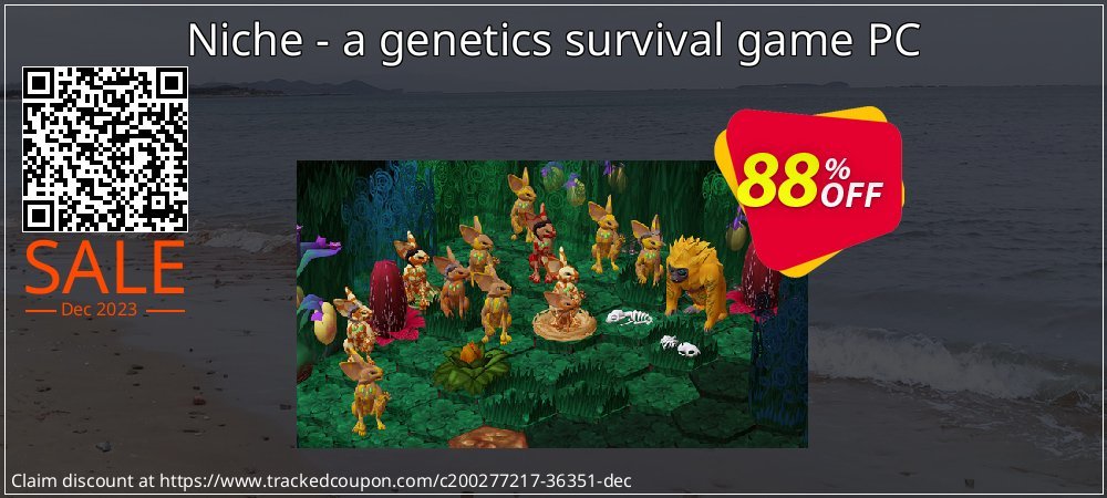 Niche - a genetics survival game PC coupon on World Whisky Day offering discount