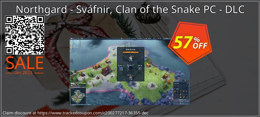 Get 45% OFF Northgard - Sváfnir, Clan of the Snake PC - DLC offering deals