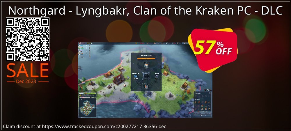 Northgard - Lyngbakr, Clan of the Kraken PC - DLC coupon on World Party Day promotions