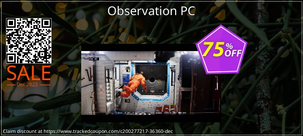 Observation PC coupon on Mother's Day offering discount