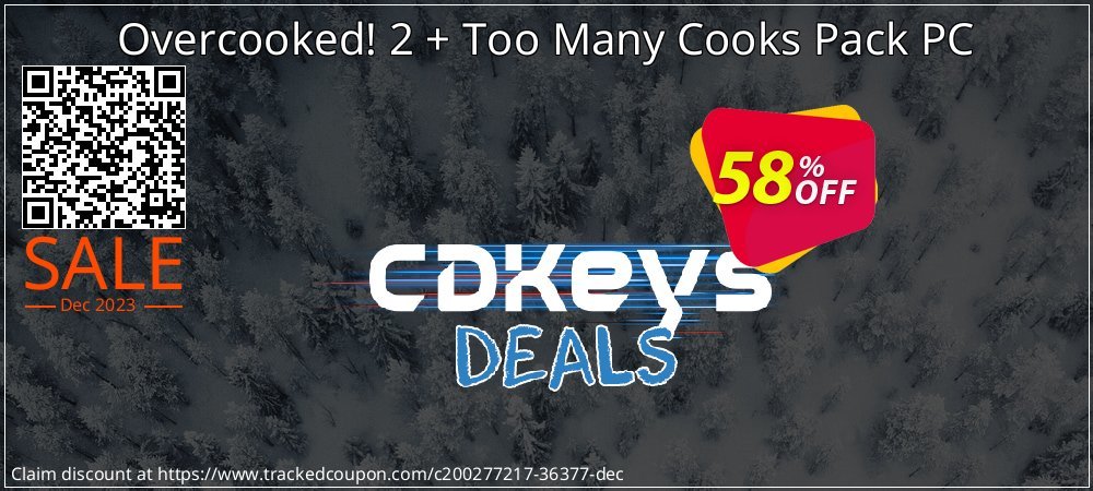Overcooked! 2 + Too Many Cooks Pack PC coupon on April Fools' Day offer