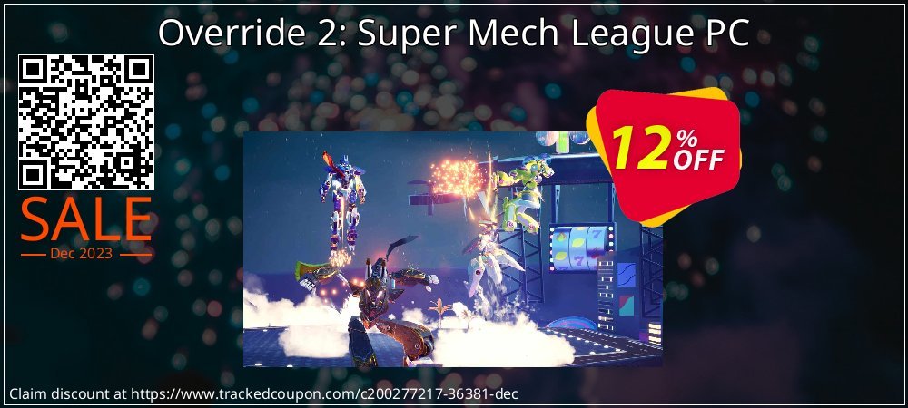 Override 2: Super Mech League PC coupon on National Loyalty Day discounts