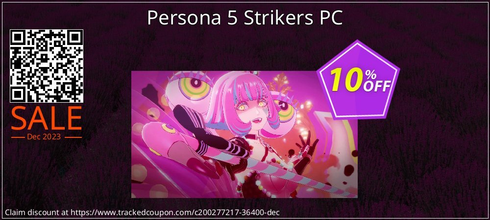 Persona 5 Strikers PC coupon on World Backup Day super sale