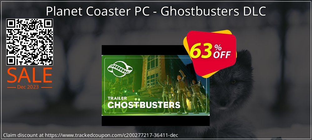 Planet Coaster PC - Ghostbusters DLC coupon on National Loyalty Day deals