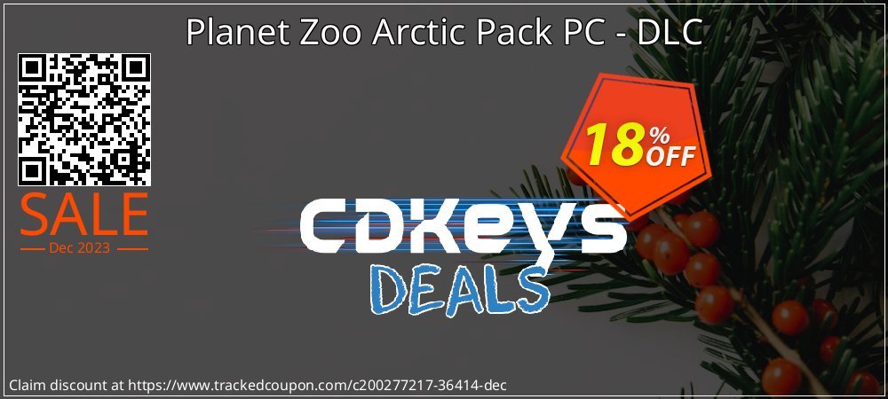 Planet Zoo Arctic Pack PC - DLC coupon on National Smile Day offering discount