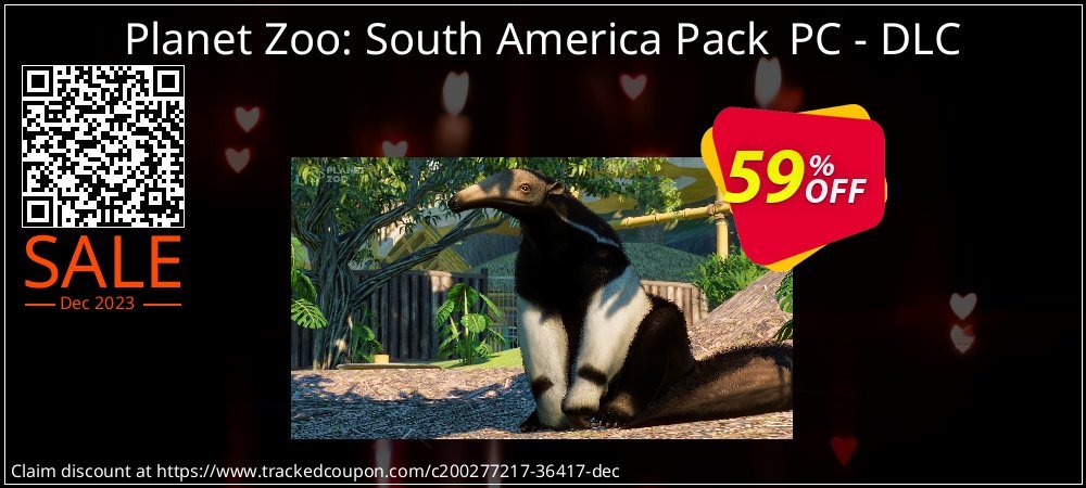 Planet Zoo: South America Pack  PC - DLC coupon on National Memo Day discounts