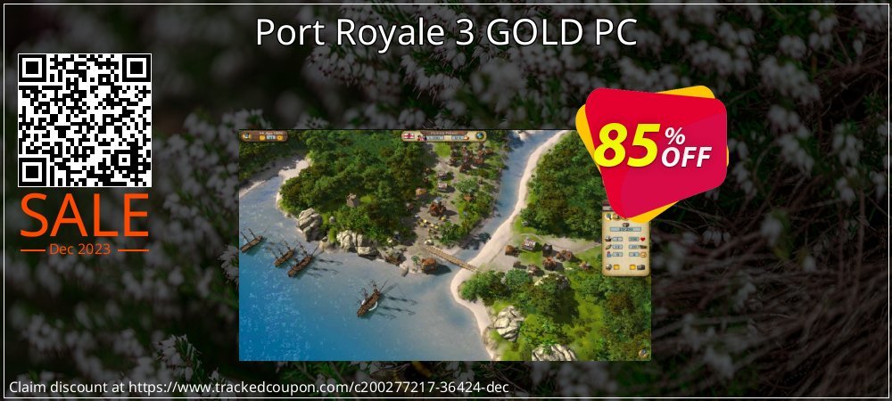 Port Royale 3 GOLD PC coupon on Tell a Lie Day offering discount