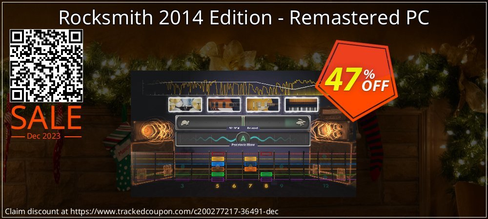 Rocksmith 2014 Edition - Remastered PC coupon on World Whisky Day sales