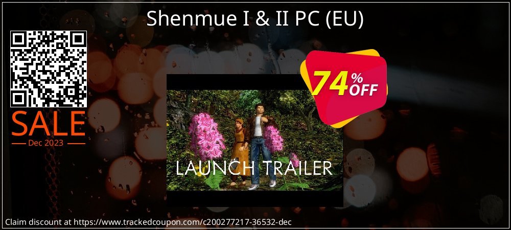 Shenmue I & II PC - EU  coupon on National Memo Day offering sales