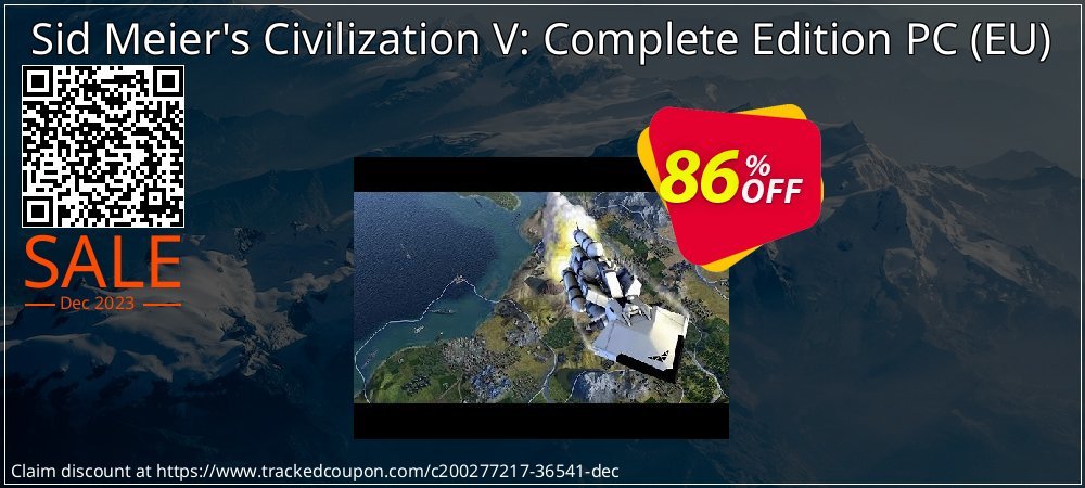 Sid Meier's Civilization V: Complete Edition PC - EU  coupon on World Party Day offering discount