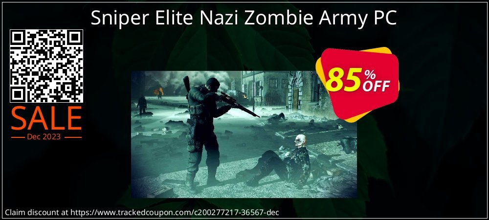 Sniper Elite Nazi Zombie Army PC coupon on April Fools' Day discount