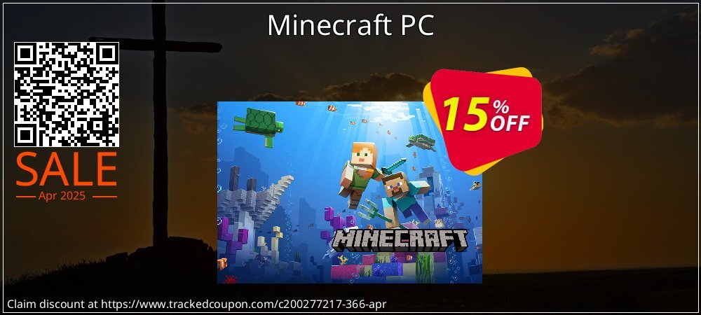 Minecraft PC coupon on Palm Sunday promotions