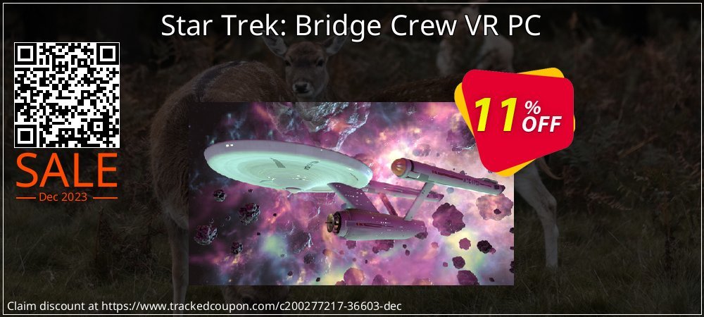 Star Trek: Bridge Crew VR PC coupon on Constitution Memorial Day offering discount