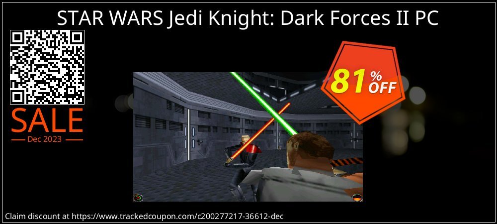 STAR WARS Jedi Knight: Dark Forces II PC coupon on April Fools' Day discount