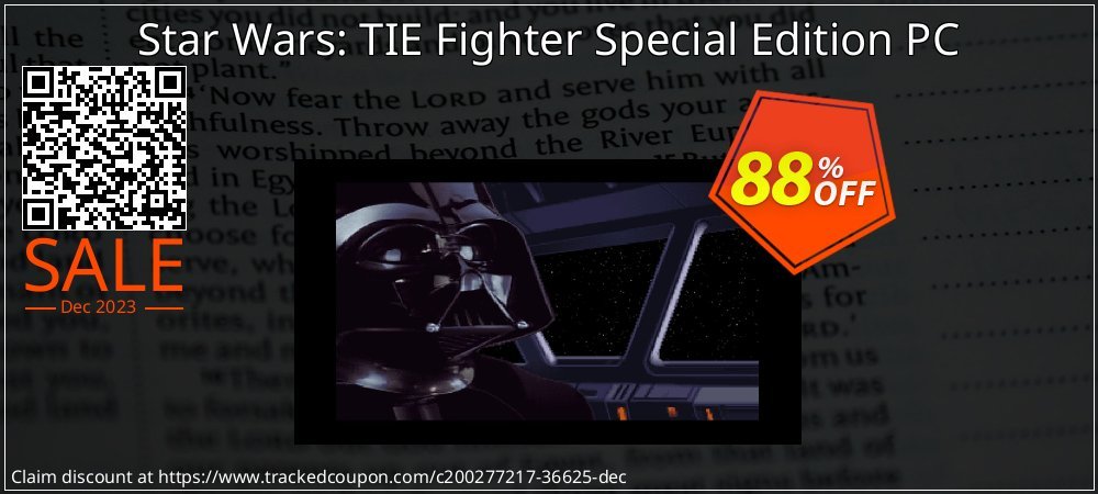 Star Wars: TIE Fighter Special Edition PC coupon on Mother's Day promotions