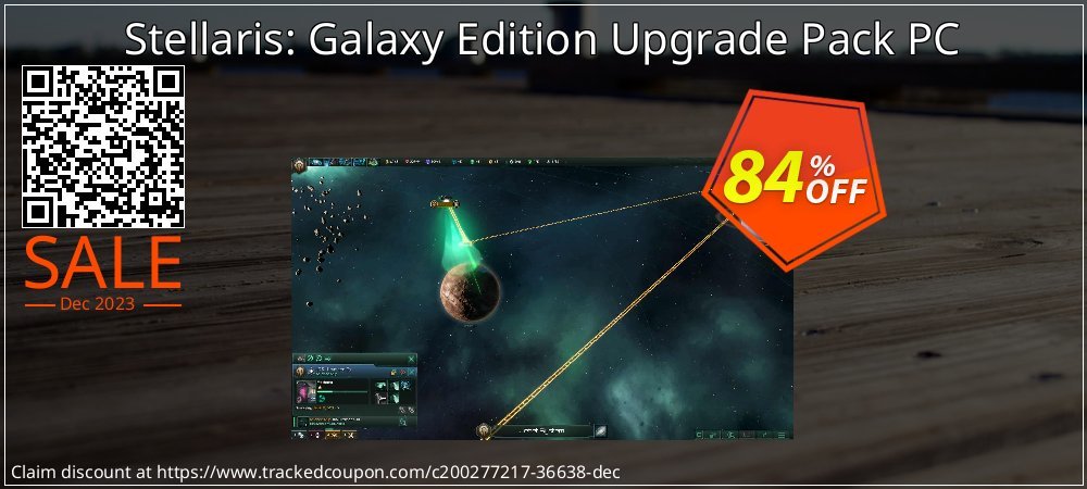 Stellaris: Galaxy Edition Upgrade Pack PC coupon on Easter Day offer