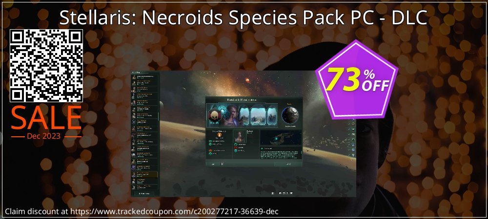 Stellaris: Necroids Species Pack PC - DLC coupon on Tell a Lie Day discount