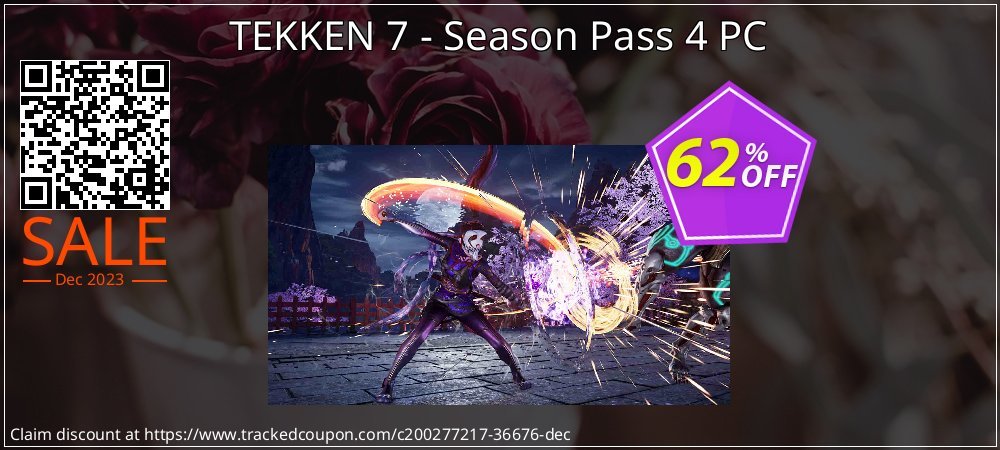TEKKEN 7 - Season Pass 4 PC coupon on World Party Day offering discount