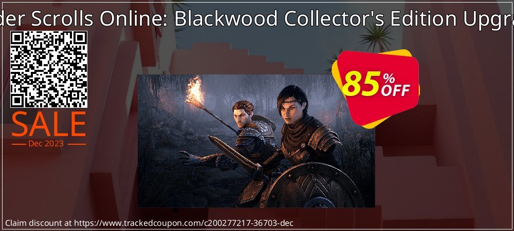 The Elder Scrolls Online: Blackwood Collector's Edition Upgrade PC coupon on Easter Day offering discount