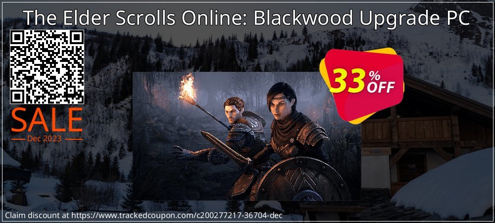 The Elder Scrolls Online: Blackwood Upgrade PC coupon on April Fools' Day offering discount
