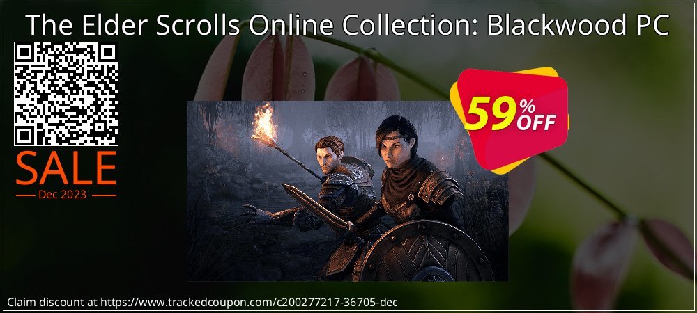 The Elder Scrolls Online Collection: Blackwood PC coupon on World Backup Day offering sales