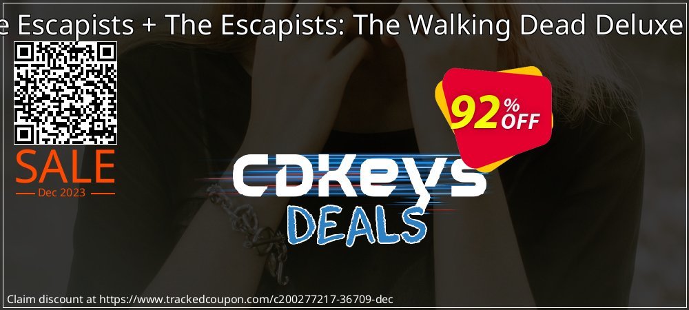 The Escapists + The Escapists: The Walking Dead Deluxe PC coupon on April Fools' Day sales