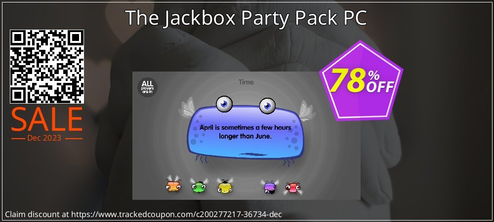 The Jackbox Party Pack PC coupon on Tell a Lie Day promotions