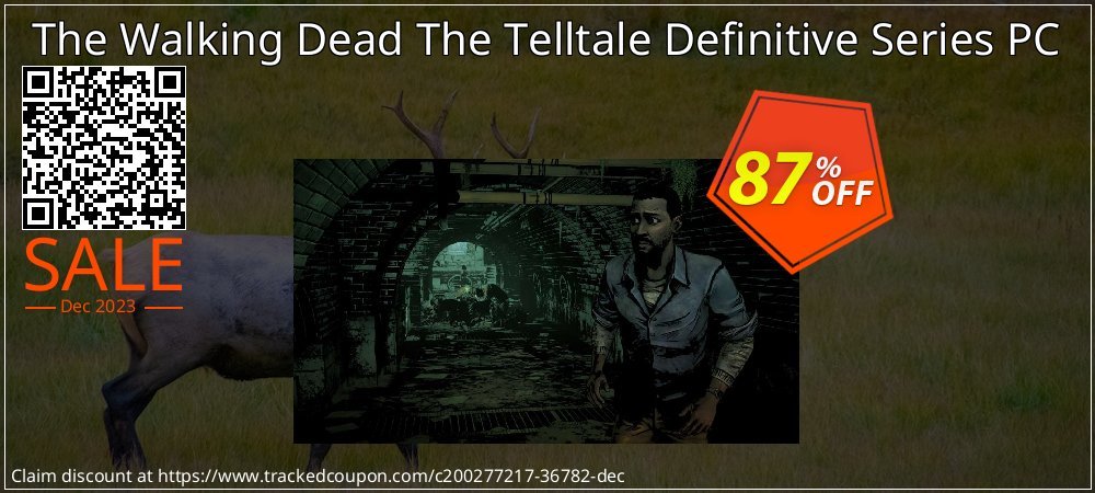 The Walking Dead The Telltale Definitive Series PC coupon on April Fools' Day offer