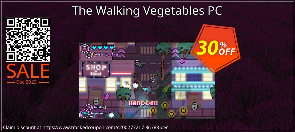 The Walking Vegetables PC coupon on Constitution Memorial Day offering discount