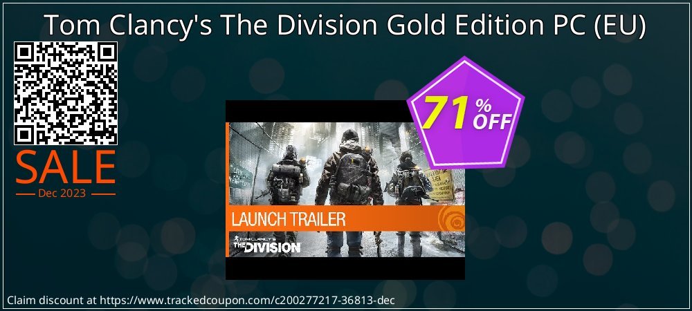 Tom Clancy's The Division Gold Edition PC - EU  coupon on Virtual Vacation Day offering sales