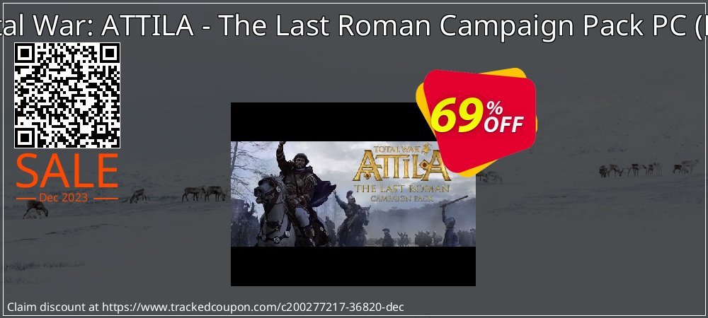 Get 65% OFF Total War: ATTILA - The Last Roman Campaign Pack PC (EU) offering sales