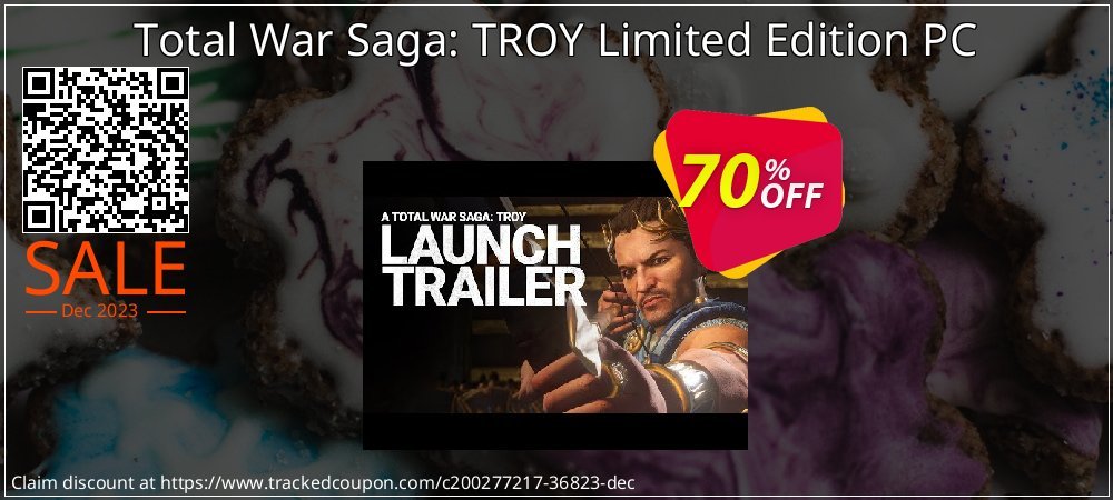 Total War Saga: TROY Limited Edition PC coupon on National Pizza Party Day promotions
