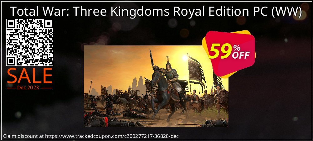 Total War: Three Kingdoms Royal Edition PC - WW  coupon on Easter Day discount