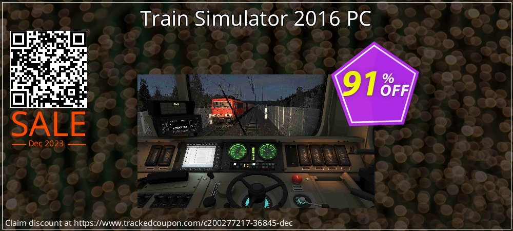 Get 90% OFF Train Simulator 2016 PC offering discount