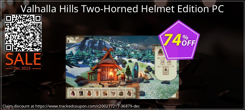 Valhalla Hills Two-Horned Helmet Edition PC coupon on Tell a Lie Day sales