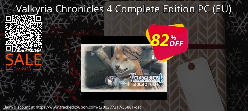 Valkyria Chronicles 4 Complete Edition PC - EU  coupon on World Whisky Day discount