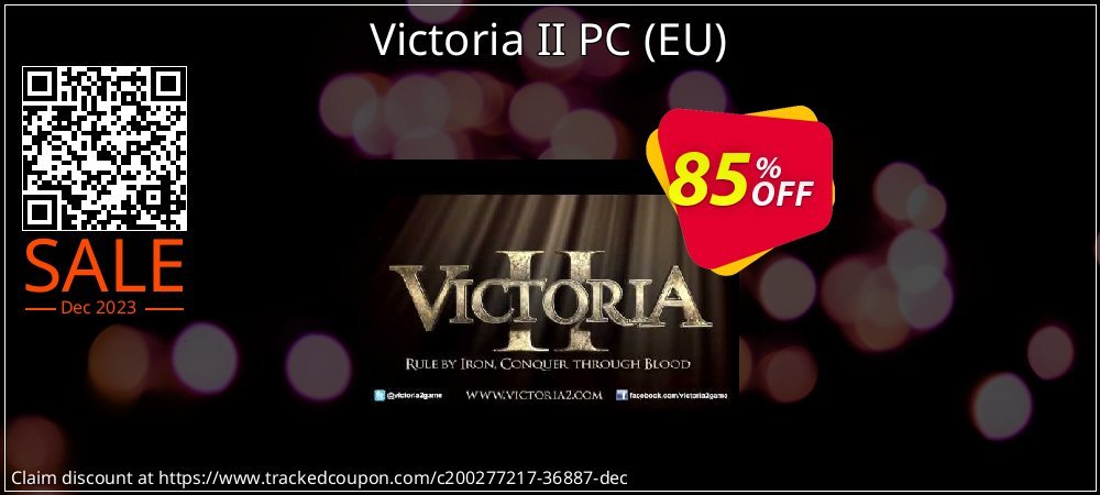 Victoria II PC - EU  coupon on National Memo Day sales