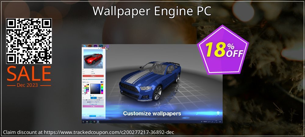 Wallpaper Engine PC coupon on National Memo Day offering sales