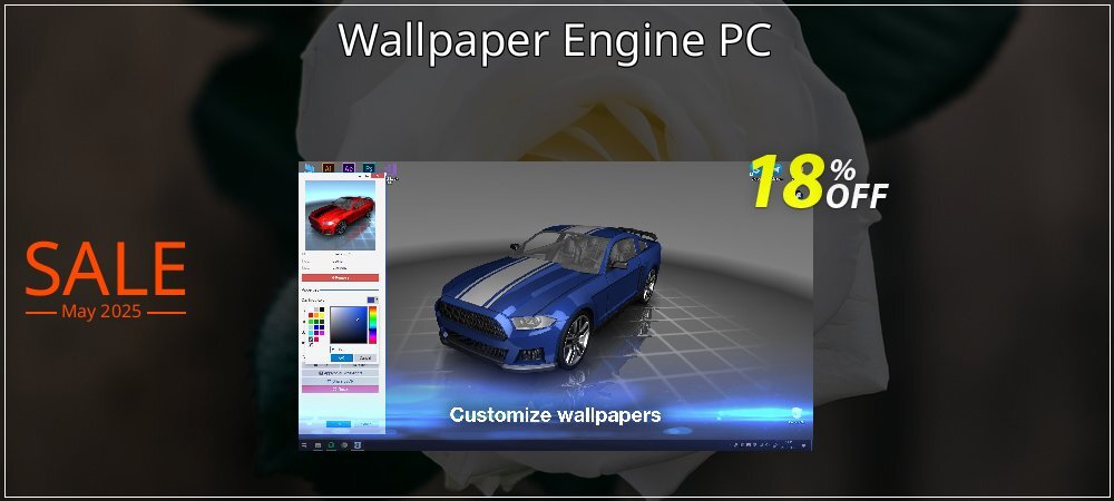 Wallpaper Engine PC coupon on World Milk Day super sale
