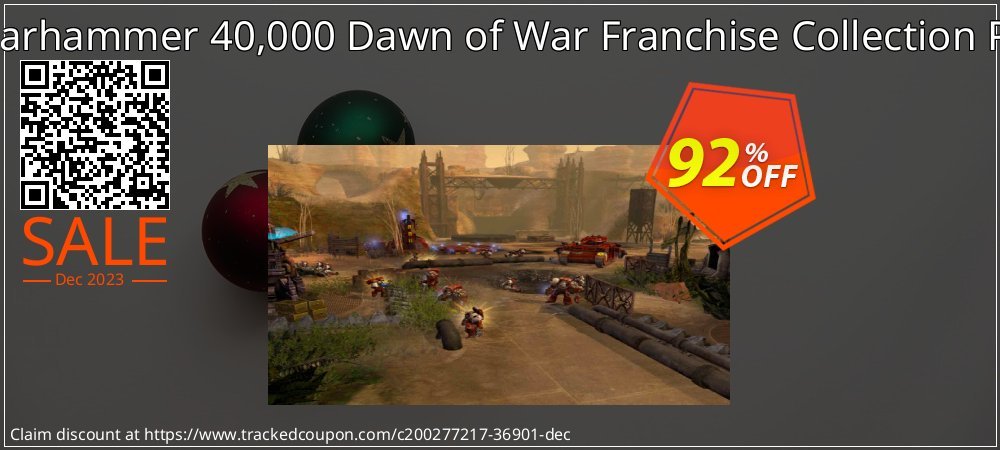 Warhammer 40,000 Dawn of War Franchise Collection PC coupon on World Party Day offering discount