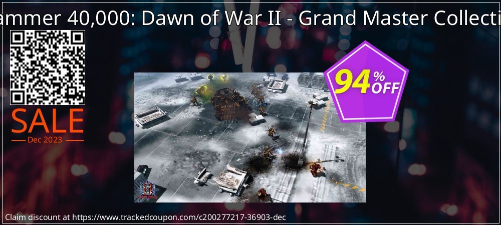 Warhammer 40,000: Dawn of War II - Grand Master Collection PC coupon on Easter Day super sale