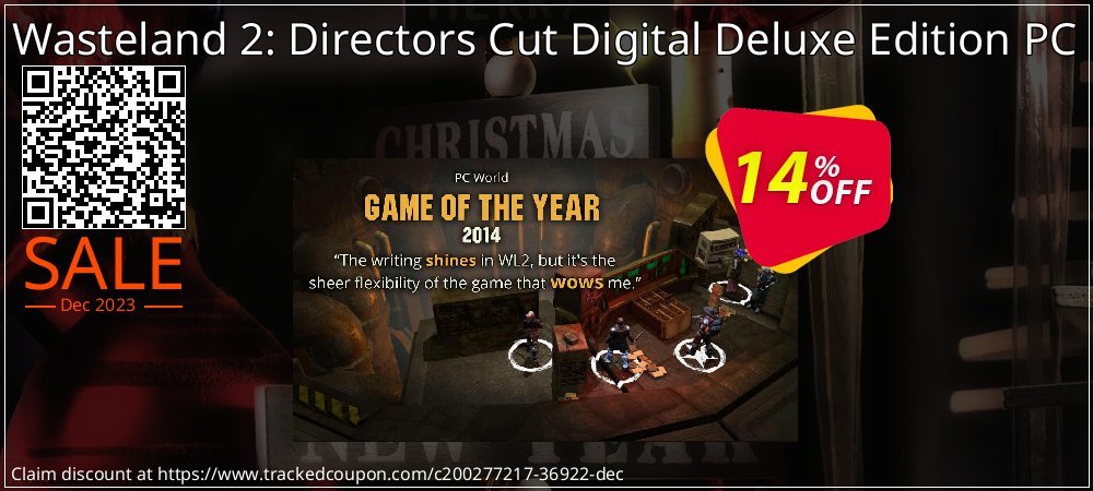 Wasteland 2: Directors Cut Digital Deluxe Edition PC coupon on April Fools' Day discounts