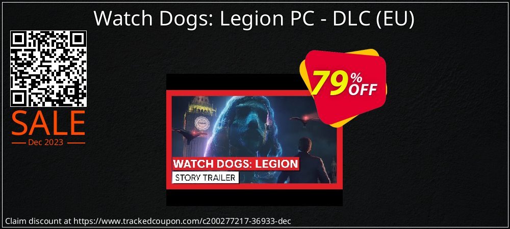 Watch Dogs: Legion PC - DLC - EU  coupon on Easter Day sales