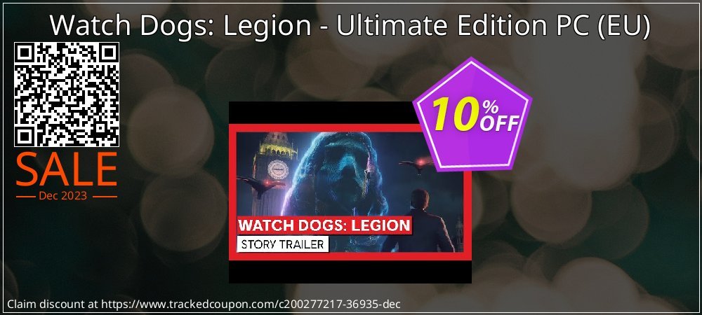 Watch Dogs: Legion - Ultimate Edition PC - EU  coupon on National Walking Day offer