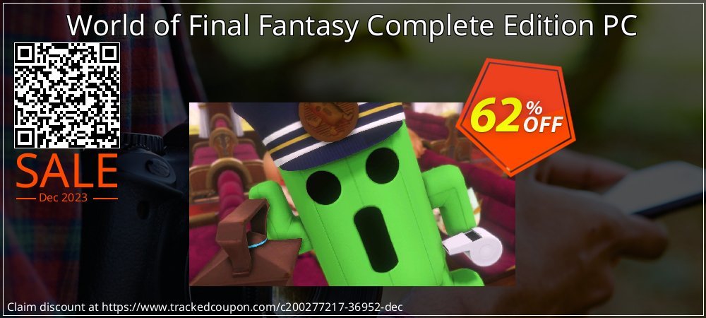 World of Final Fantasy Complete Edition PC coupon on National Memo Day offer