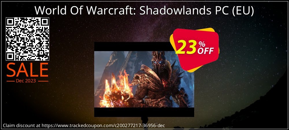 World Of Warcraft: Shadowlands PC - EU  coupon on World Party Day offering sales